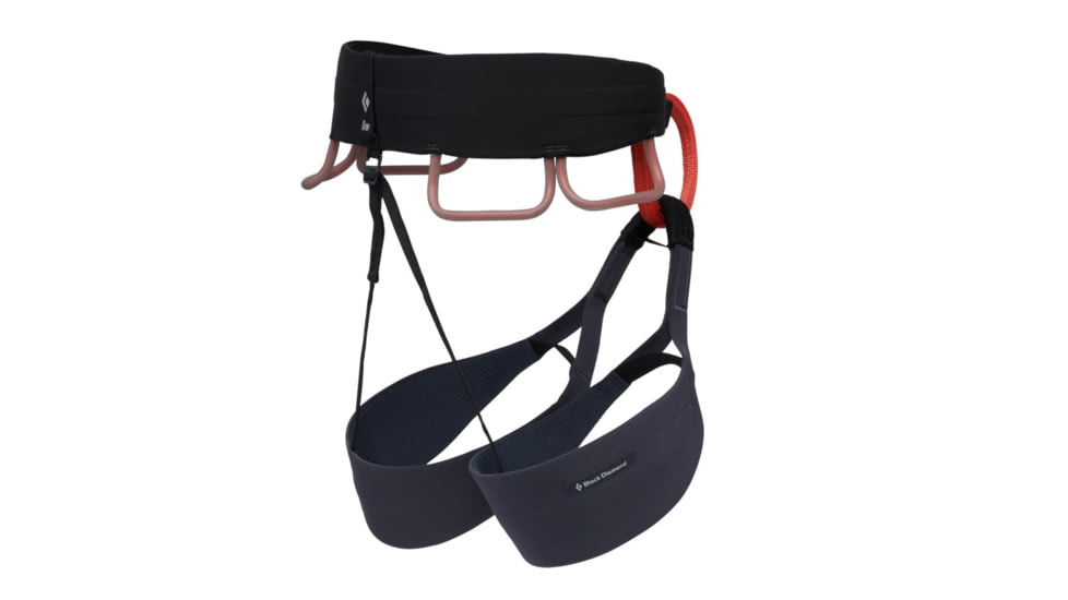 Black Diamond Solution Harness - Mens, Carbon, Medium, BD6510820003MD-1