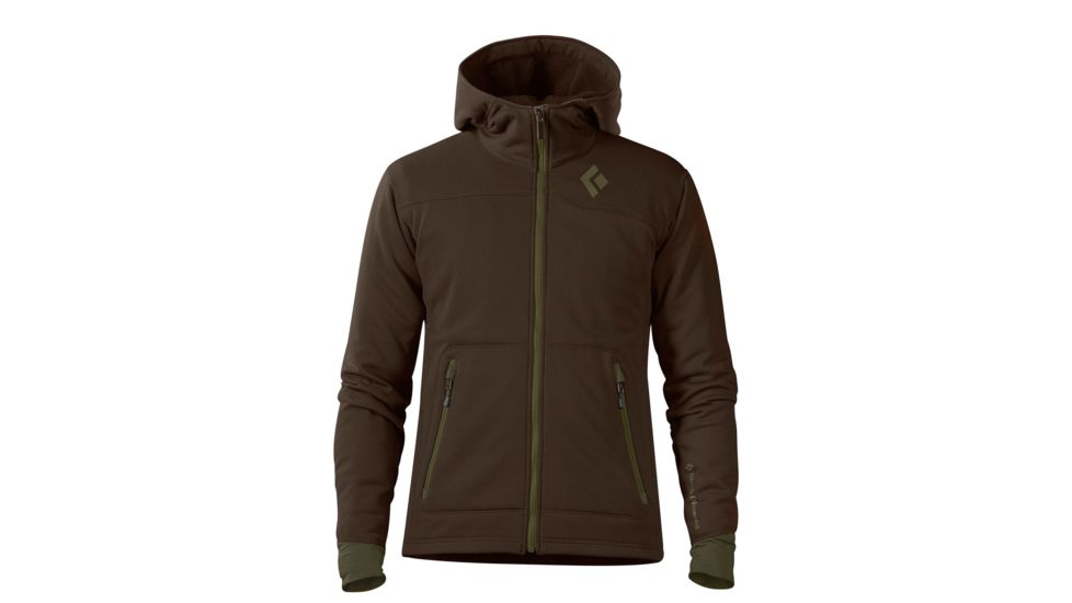 Black Diamond Solution Hoody - Men's-Mineral-X-Large