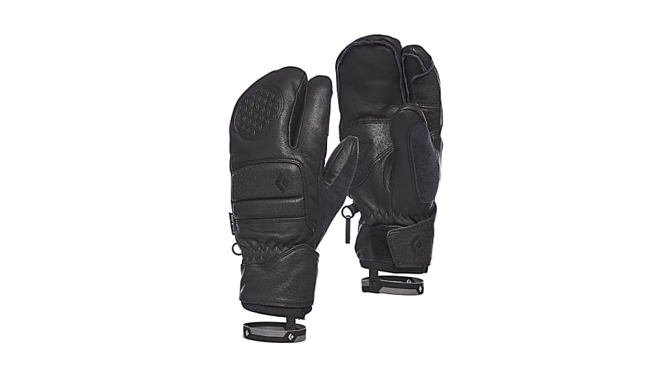 Black Diamond Spark Angel Finger Gloves - Mens, Smoke, Extra Small, BD8016030006XS1