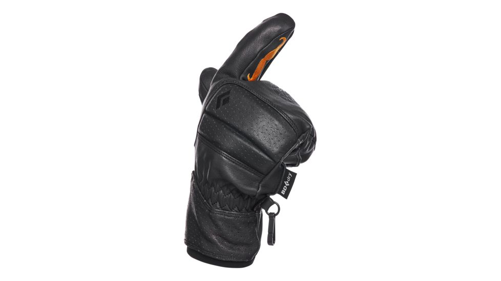 Black Diamond Spark Angel Finger Gloves - Mens, Smoke, Medium, BD8016030006MD-1
