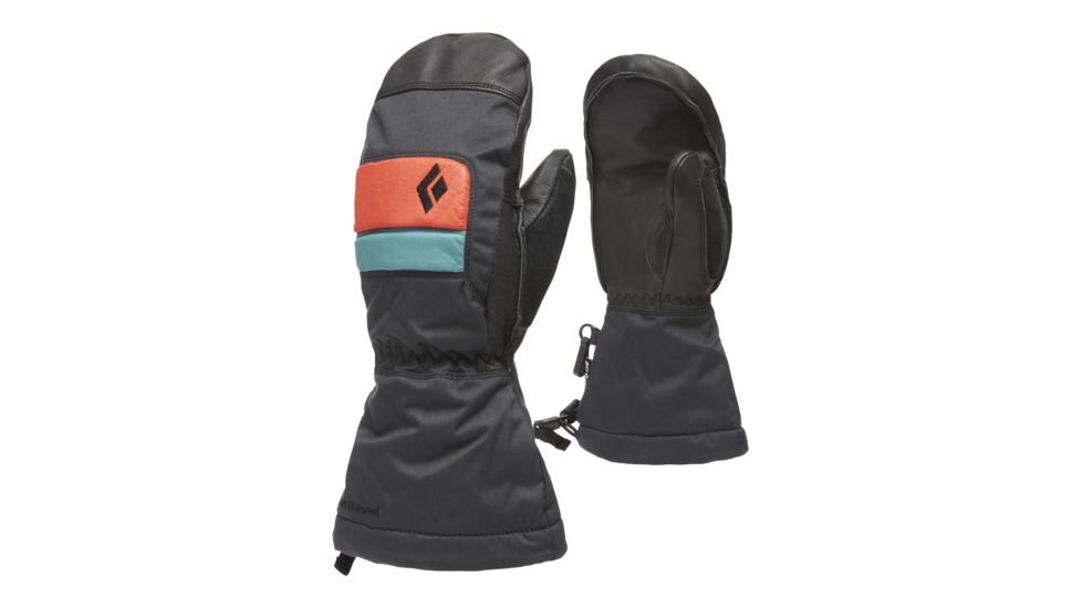 Black Diamond Spark Mitts - Kids, Caspian-Rust, Small, BD801908CPRUSM 1