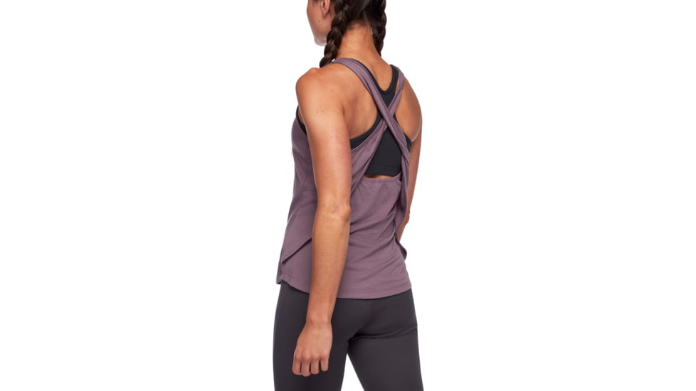 Black Diamond Splitter Tank - Womens, Mulberry Stripe, Large, AP7524225008LRG1