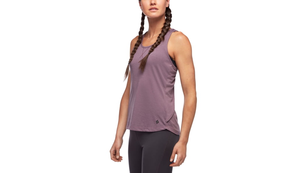 Black Diamond Splitter Tank - Womens, Mulberry Stripe, Large, AP7524225008LRG1