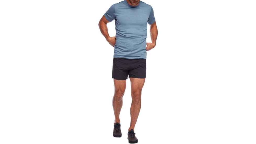 Black Diamond Sprint Shorts - Mens, Black, Extra Large, 5in, AP7501260002XL51