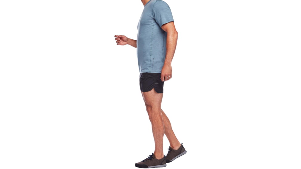 Black Diamond Sprint Shorts - Mens, Black, Extra Large, 5in, AP7501260002XL51