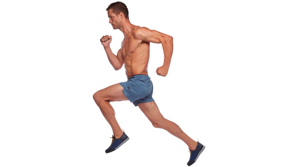 Black Diamond Sprint Shorts - Mens, Storm Blue, Extra Large, 5in, AP7501264030XL51