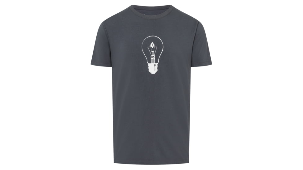 Black Diamond SS Idea Tee - Mens, Carbon, Extra Small, APH8060003XSM1