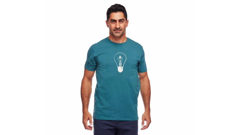 Black Diamond SS Idea Tee - Mens, Raging Sea, Extra Large, APH8063028XLG1