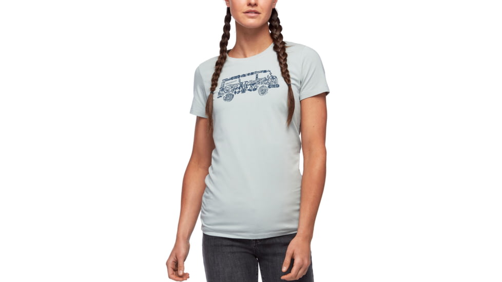 Black Diamond SS Vantastic Tee - Womens, Silver Sage, Extra Small, AP7300513022XSM1