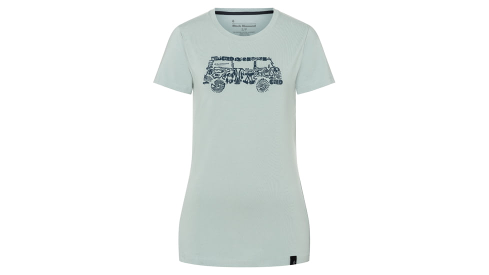 Black Diamond SS Vantastic Tee - Womens, Silver Sage, Extra Small, AP7300513022XSM1