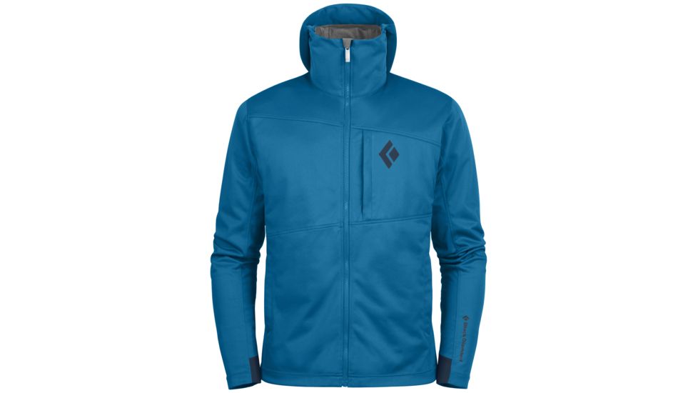 Black Diamond Stack Hoody - Mens-Sapphire-X-Large
