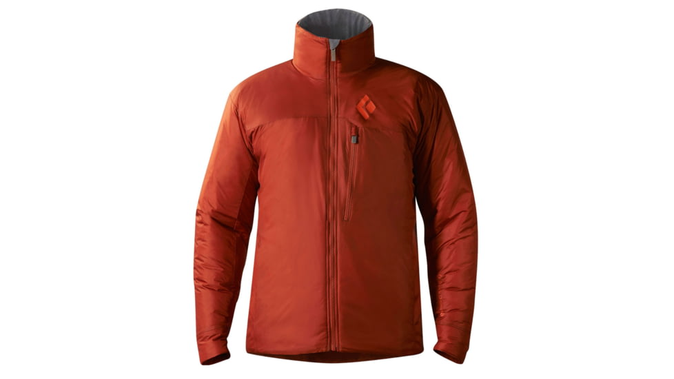 Black Diamond Stance Belay Jacket - Men's-Burnt Ember-Small