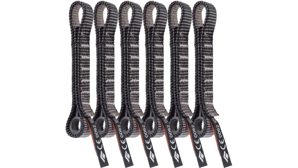 Black Diamond Standard Dogbone 12cm 6-Pack, One Size, BD3801040000ALL1