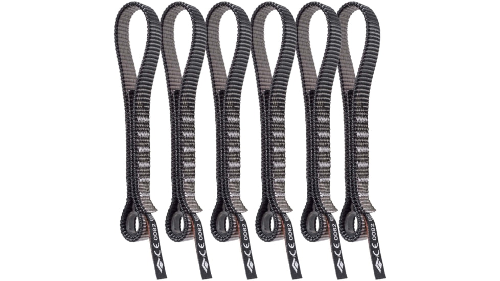 Black Diamond Standard Dogbone 16cm 6-Pack, One Size, BD3801050000ALL1