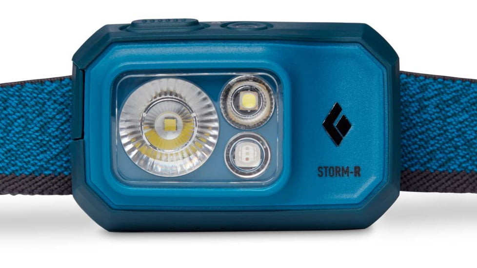 Black Diamond Storm 500-R Headlamp, Azul, BD6206754004ALL1