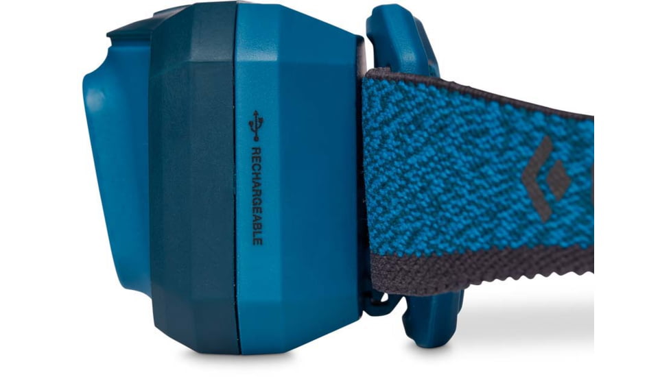 Black Diamond Storm 500-R Headlamp, Azul, BD6206754004ALL1