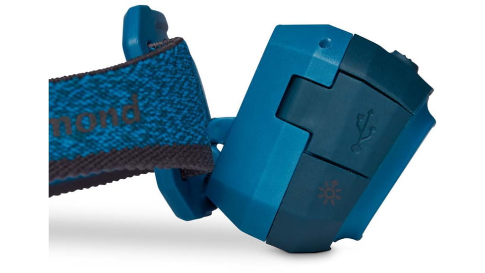 Black Diamond Storm 500-R Headlamp, Azul, BD6206754004ALL1