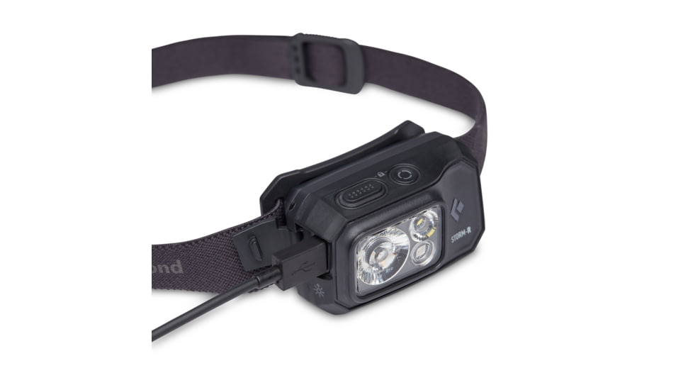 Black Diamond Storm 500-R Headlamp, Black, One Size, BD6206750002ALL1