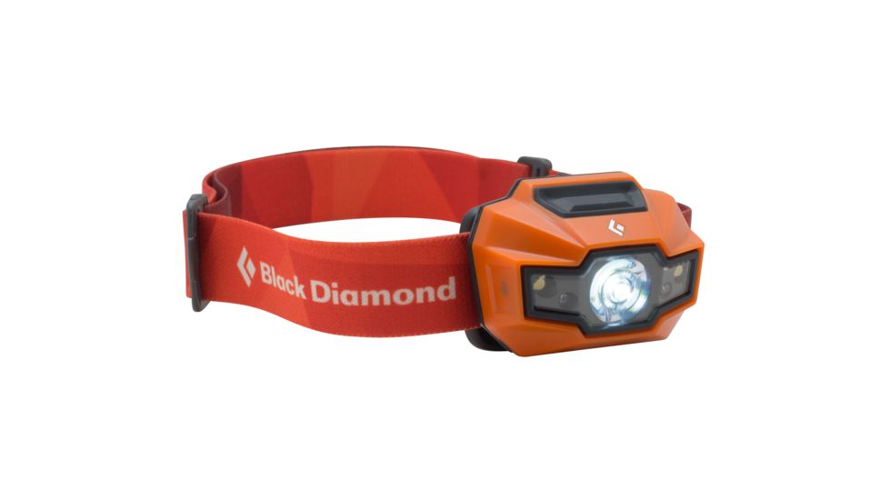 Black Diamond Storm Headlamp-Vibrant Orange