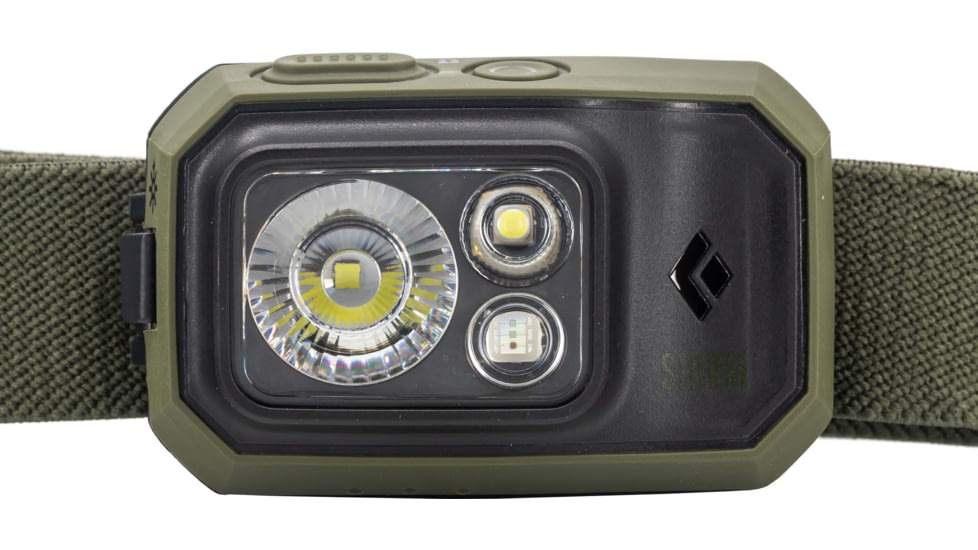 Black Diamond Storm Ops 450 Headlamp, Dark Olive, One Size, BD6207313002ALL1