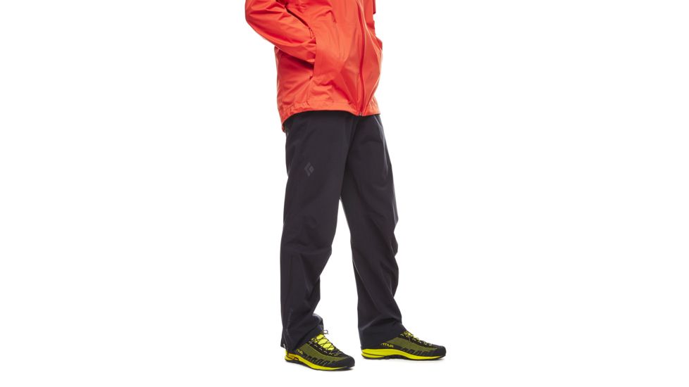 Black Diamond StormLine Stretch Rain Pants - Mens, Black, Large, APJLA2015LRG1