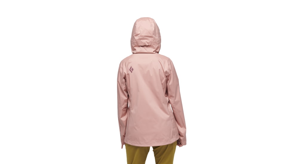 Black Diamond StormLine Stretch Rain Shell - Womens, Chalk Pink, Extra Small, APM6976045XSM1