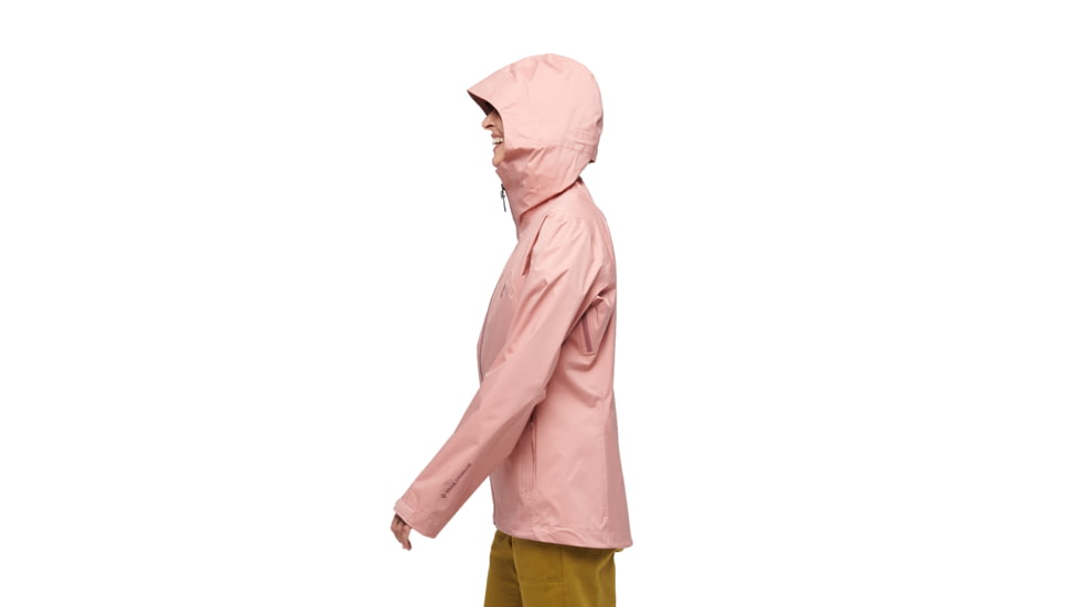 Black Diamond StormLine Stretch Rain Shell - Womens, Chalk Pink, Extra Small, APM6976045XSM1