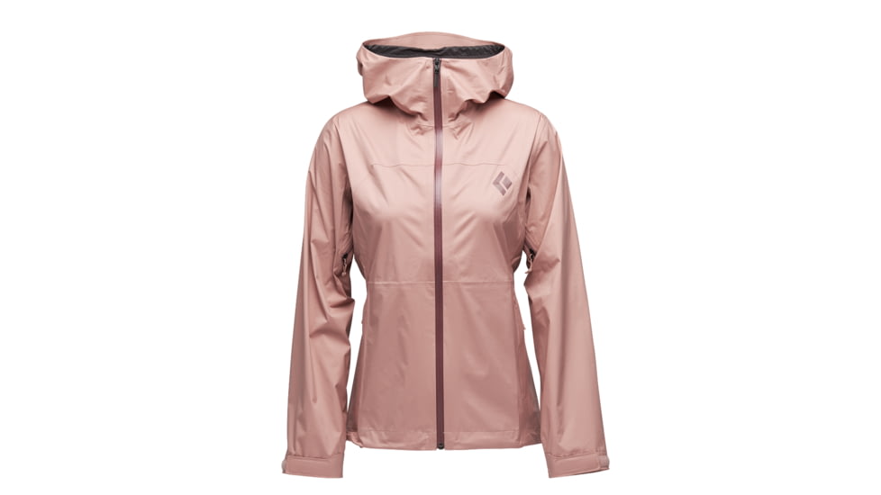 Black Diamond StormLine Stretch Rain Shell - Womens, Chalk Pink, Extra Small, APM6976045XSM1
