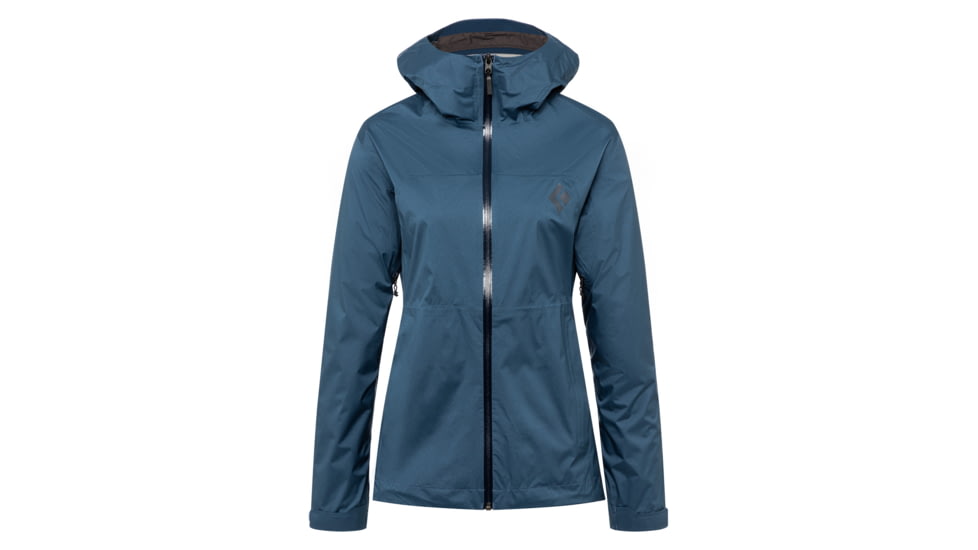 Black Diamond Stormline Stretch Rain Shell - Womens, Ink Blue, Extra Small, APM6974014XSM1