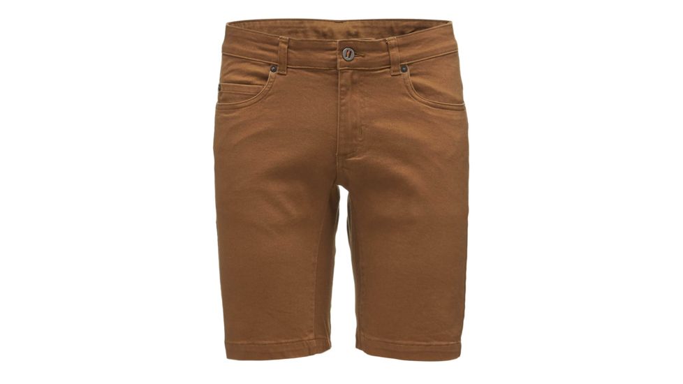 Black Diamond Stretch Font Mens Climbing Shorts, Dark Curry, 36 Waist, APO5X57500361
