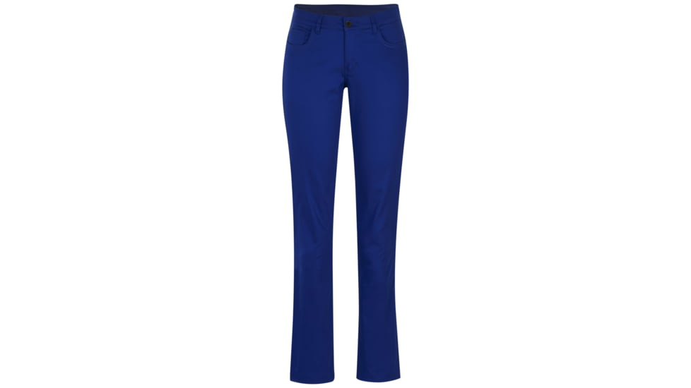 Black Diamond Stretch Font Pant - Womens-Spectrum Blue-Regular Inseam-4