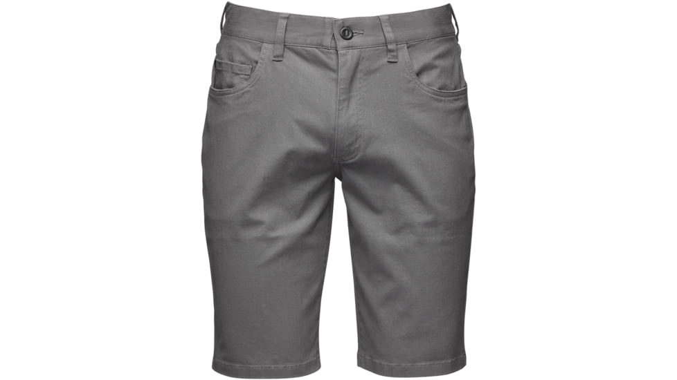 Black Diamond Stretch Font Shorts - Mens, 28 in Waist, Anthracite, AP75012200010281