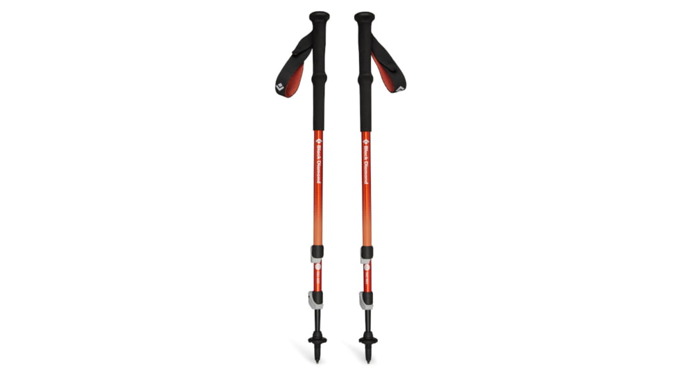 Black Diamond Trail Back Trekking Poles, Burnt Sienna, BD1125526044ALL1