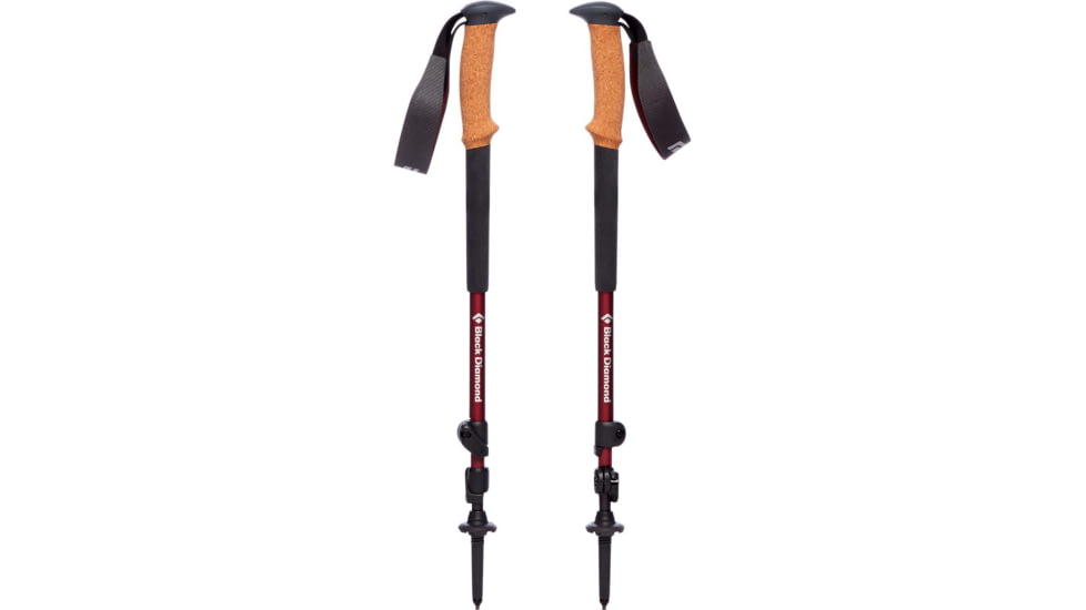 Black Diamond Trail Cork Trekking Poles - Womens, Cherrywood, One Size, BD1125272009ALL1