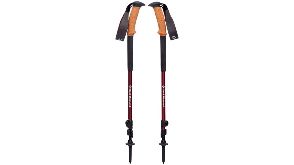 Black Diamond Trail Ergo Cork Trek Pols - Womens, Cherrywood, One Size, BD1125132009ALL1