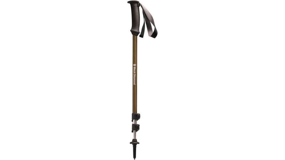 Black Diamond Trail Explorer 3 Trekking Poles, 25-51 inch Usable Length, Burnt Olive, One Size, BD1122293023ALL1