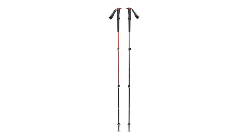 Black Diamond Trail Trekking Poles, Iron Red, One Size, BD1100456053ALL1