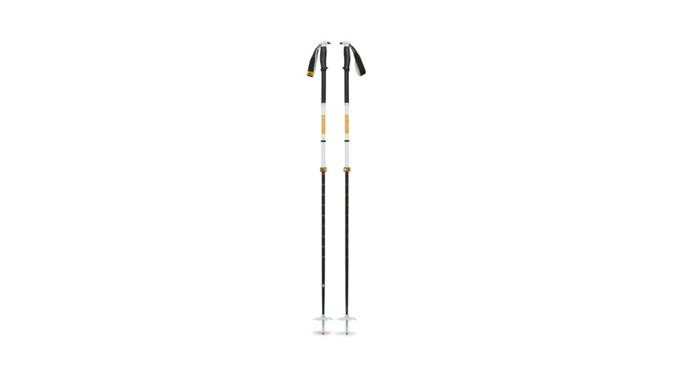 Black Diamond Traverse Pro Ski Poles, Foam Green, 140 cm, BD11161130411401