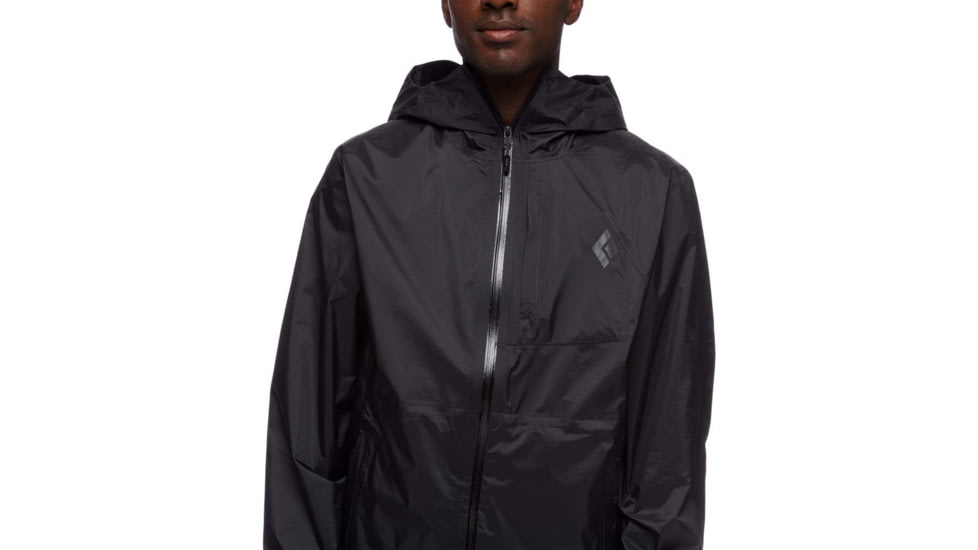 Black Diamond Treeline Rain Shell - Mens, Black, Small, AP7450080002SML1