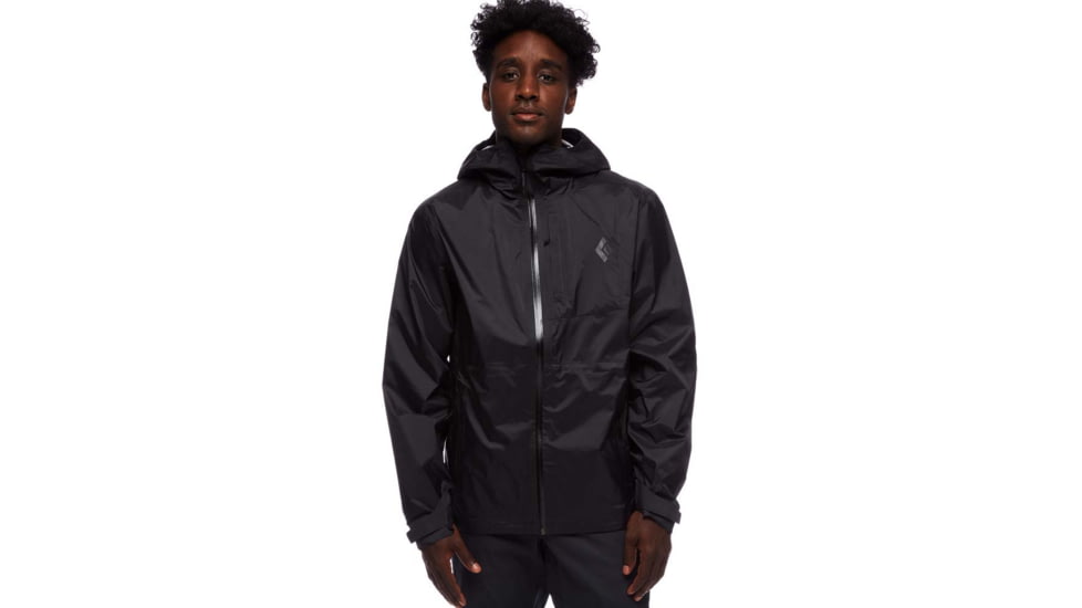 Black Diamond Treeline Rain Shell - Mens, Black, Small, AP7450080002SML1