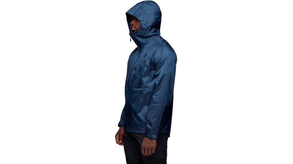 Black Diamond Treeline Rain Shell - Mens, Indigo, 2XL, AP7450084013XXL1
