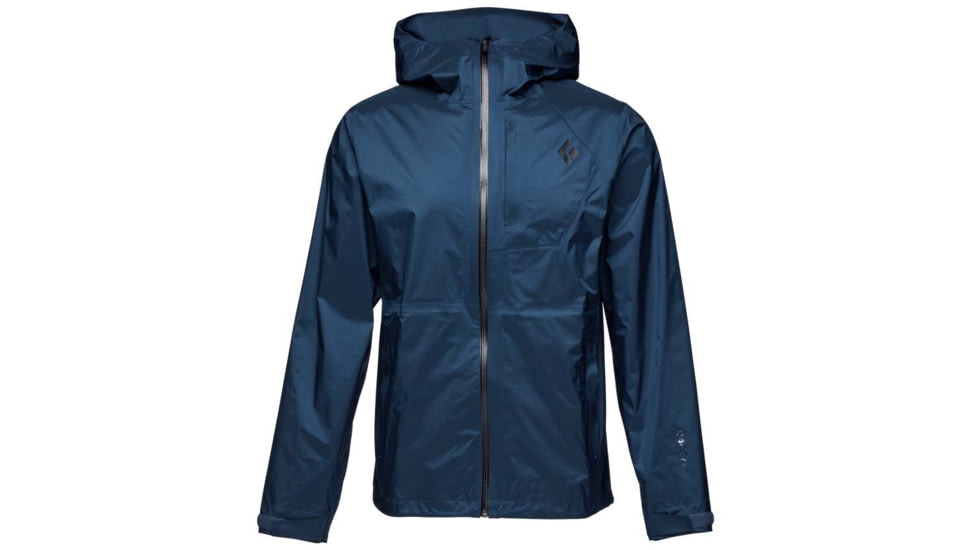 Black Diamond Treeline Rain Shell - Mens, Indigo, 2XL, AP7450084013XXL1