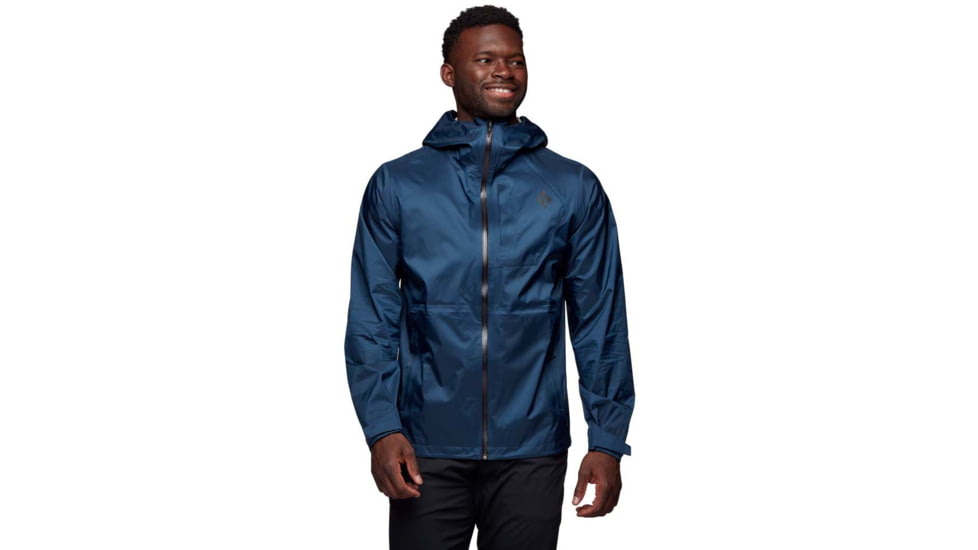 Black Diamond Treeline Rain Shell - Mens, Indigo, 2XL, AP7450084013XXL1