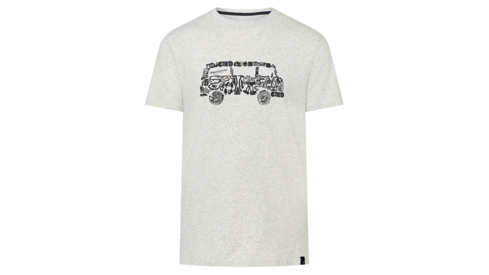 Black Diamond Vantastic Tee - Mens, Birch Heather, Medium, AP7300465005MED1