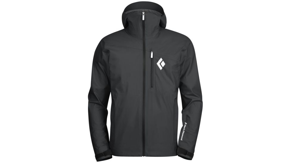 Black Diamond Vapor Point Shell Jacket - Men's-Slate-Large