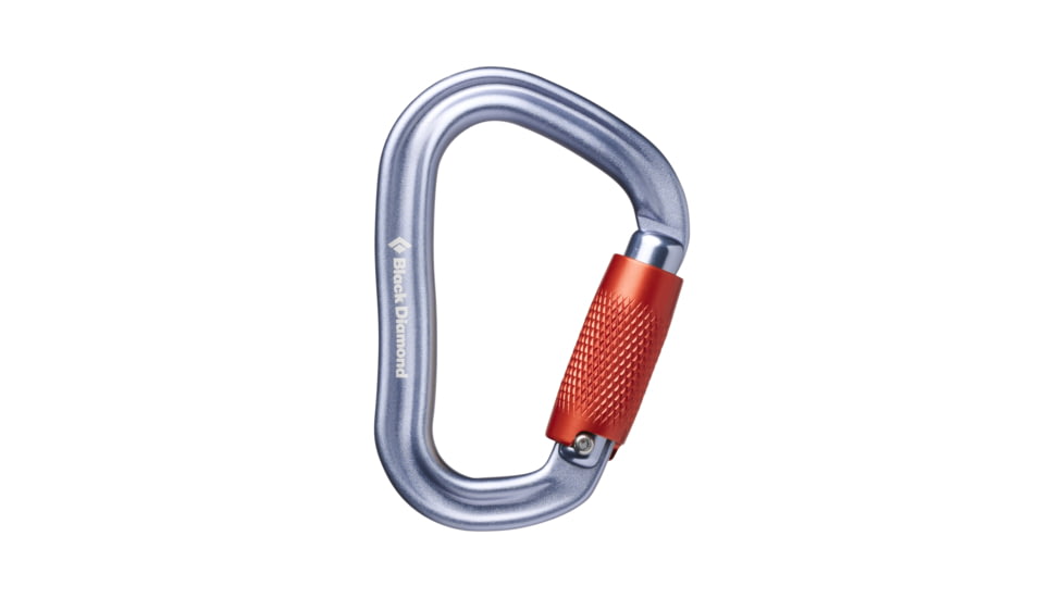 Black Diamond Vaporlock Twistlock Carabiner, Gray, One Size, BD2102031003ALL1