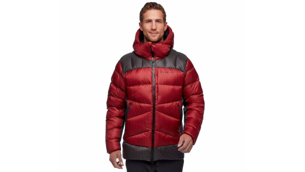Black Diamond Vision Down Parka - Mens, Dark Crimson/Anthracite, Small, AP7461209161SML1