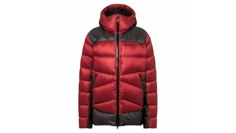 Black Diamond Vision Down Parka - Mens, Dark Crimson/Anthracite, Small, AP7461209161SML1