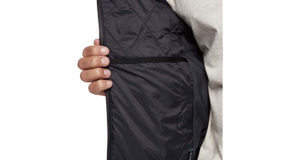 Black Diamond Vision Hybrid Hoody - Mens, Black, Extra Large, AP7440380002XLG1