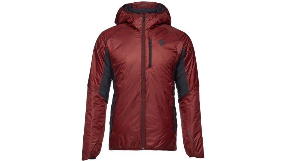 Black Diamond Vision Hybrid Hoody - Mens, Dark Crimson, Medium, AP7440386003MED1